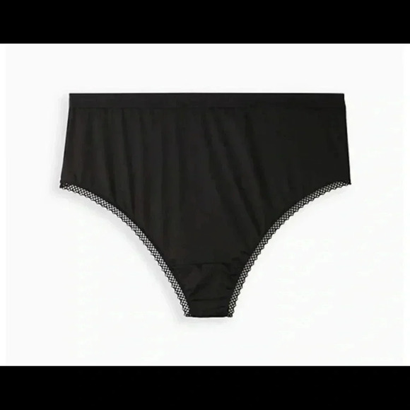 TORRID HIGH WAIST MESH THONG PANTY SIZE 00 - Picture 2 of 4